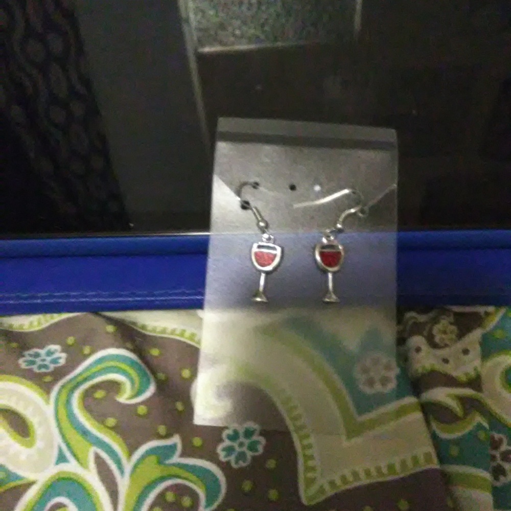 Red Wine Earrings